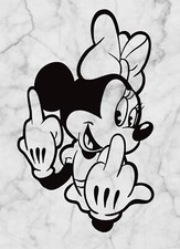 Minnie Mouse Sticker   10.5x