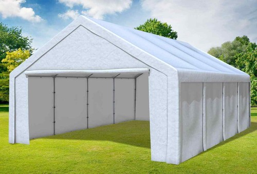 Partyzelt 5x8 weiss - partyzelt,