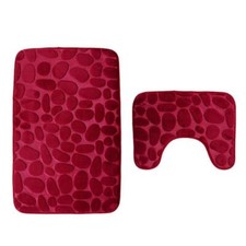2 Tlg Set Badematte