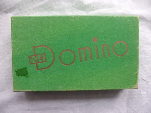 Altes domino spiel - spiel, der
