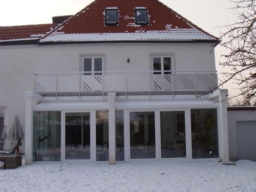 Aluminium balkon geländer alu - geländer,