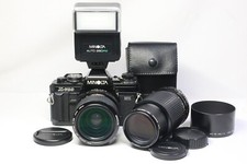 Minolta NEU X-700 MPS + MD Zoom 35-70mm F/3.5 + 75-150mm F/4 Blitz
