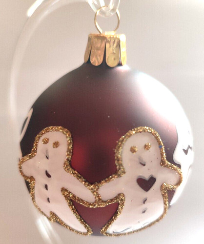 Christbaumkugel lebkuchen aus - christbaumkugel,