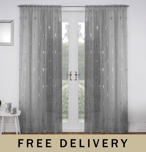 Grau 55x90 metallic blumen - grau, 55x90"