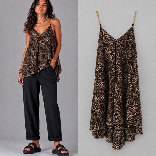 Damen leoparden look - damen,