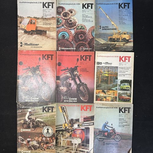 Kraftfahrzeugtechnik 1984 85 - 1984,