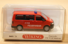 Wiking 060124 VW T5 GP Transporter Feuerwehr 112  OVP, H0, 1:87