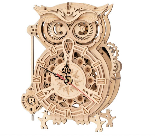 Rokr eule holzpuzzle für - rokr, 3d
