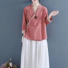 Damen Chinesischer Stil Bluse