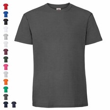 Fruit of the Loom Ringspun Premium T Herren T-Shirt Extra weicher Griff NEU