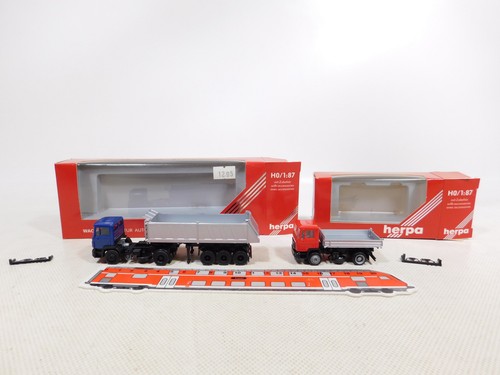 Herpa 2x modell lkw - herpa,