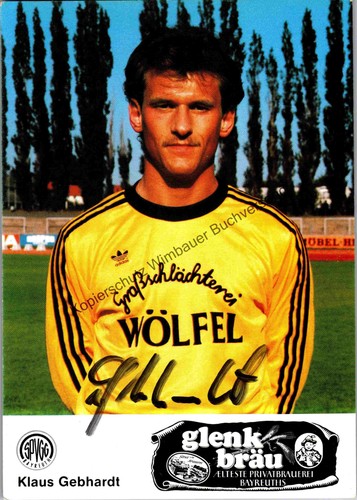 Original autogramm klaus - original,