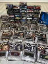 Top Konvolut ! James Bond Modellauto Collection 52  Autos z.T. verschweißt Hefte