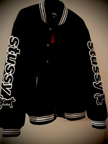Stussy varsity jacket - stussy,