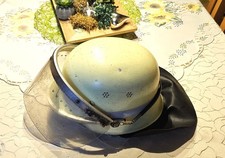 Alter  Grubenwehr - Helm   Staubschutz   Bergbau - Forschung GmbH