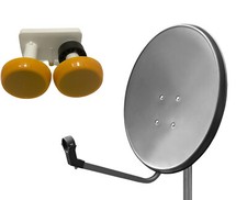 80cm HD Sat Anlage Monoblock