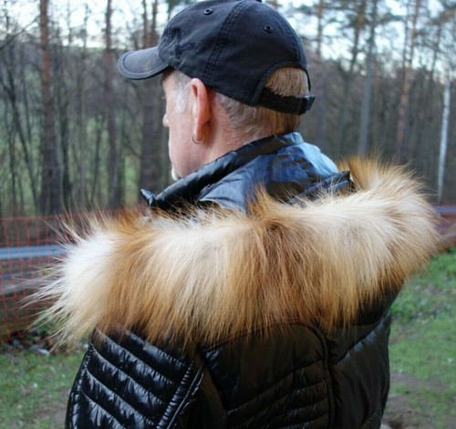 Fuchs pelz kapuze kragen - fuchs,