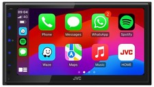 JVC KW-M695DBW Doppel-DIN MP3-Autoradio Touchscreen DAB Bluetooth USB CarPlay
