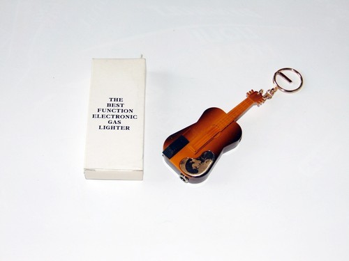 Vintage gitarren gas feuerzeug - vintage,