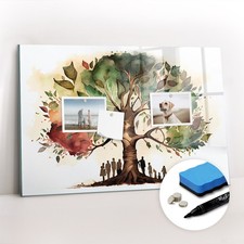 Moderne Magnettafel Glas mit