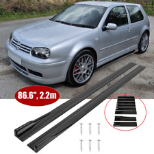 86,6"/2.2M Auto +Seitenschweller Schweller Sideskirts Für VW Golf 4 Tuning