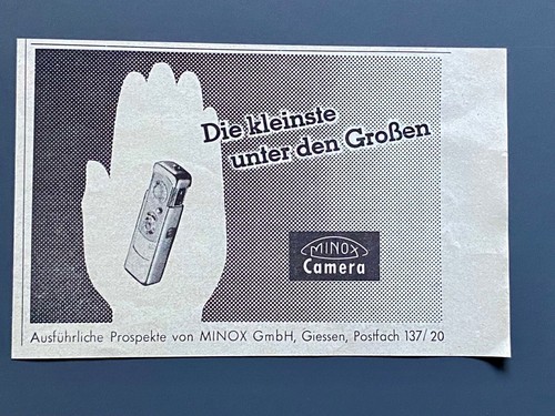 Minox camera giessen - camera,