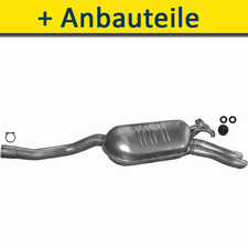 Endtopf Auspuff+ für MERCEDES 250 - W124 300 E250 E300 2.5 TD 3.0 1985-1995