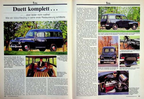 Oldtimer praxis 1315 volvo p - 1315),