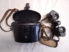 Hensoldt Wetzlar Dienstglas  aus Messing mit Metallköcher