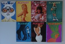 Playboy USA  1967 Ausgaben Juni - Dezember als Konvolut