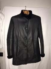 Elements Damen Lammfell Jacke Neu Gr 34/XS Schwarz Extra Leicht Lammfell Besatz