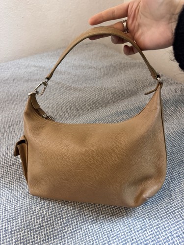 Longchamp authentic hobo taupe - authentic,