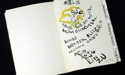 Visuelle poesie 1997 - "visuelle,