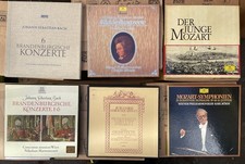 20 Box-Sets LP Klassik Orchester Kammermusik Sammlung Konvolut Bach Beethoven ..