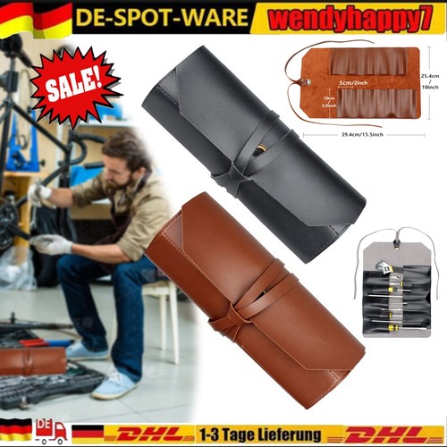 Leder-Werkzeugrolle,aufrollbar
