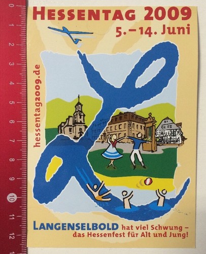 Aufkleber sticker hessentag - aufkleber/sticker:,