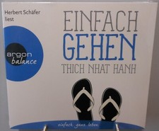 Thich Nhat Hanh Einfach gehen Hörbuch CD Meditation Entspannung Ruhe #T1405
