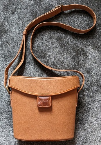 Schultertasche braun echtes - braun,,