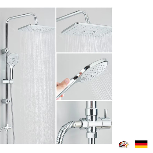 Regendusche mit handbrause - mit,
