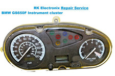 BMW Motorräder G650GS R131 Uhr Armaturenbrett Kombiinstrument Reparatur Service