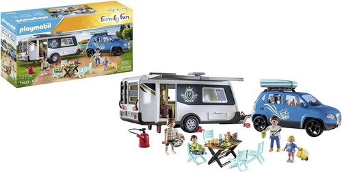 Playmobil familie mit auto und - mit,