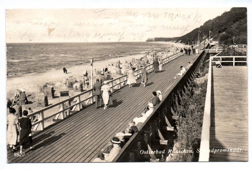 Foto ostseebad rauschen - ak,