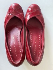 Damen Pumps bequemer Schuh Gr. 39 39,5   Party Rot Laura Amat