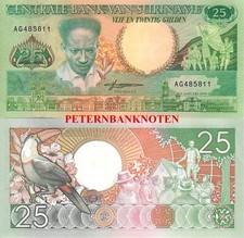 SURINAM  SURINAME 25 Gulden
