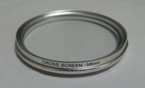 Vintage sony 58mm cross screen - vintage,