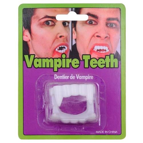 Vampir zähne verkleidung - vampir,