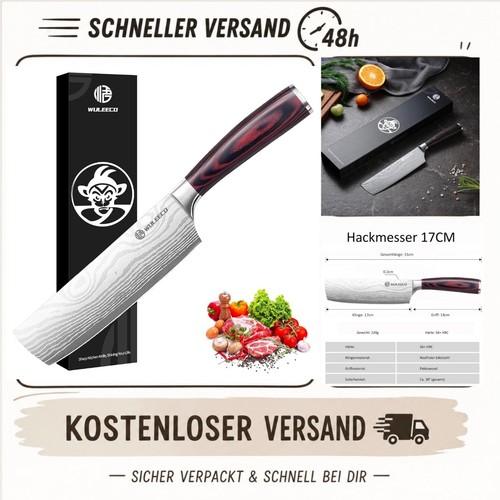 Nakiri messer wuleeco - nakiri,