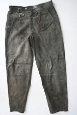 Lange Lederhose echt Vintage