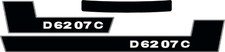 Deutz D6207C Aufkleber Logo
