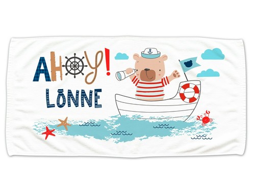 Kinder handtuch maritim - kinder,